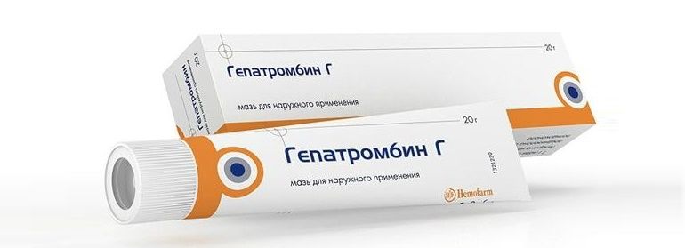 Мазь Гепатромбин Г - универсальный антикоагулянтный препарат