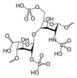 Химическая формула Гепарина