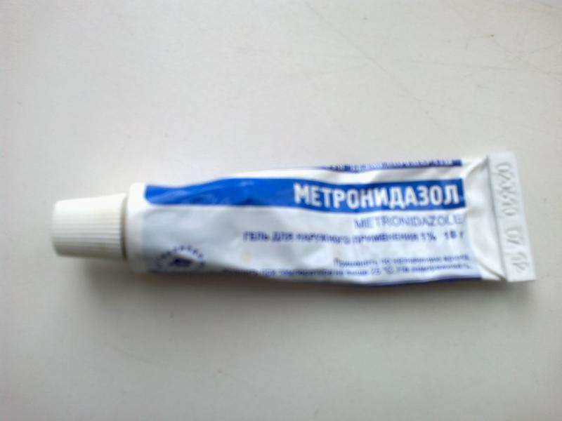 Метронидазол гель с антибактериальной активностью