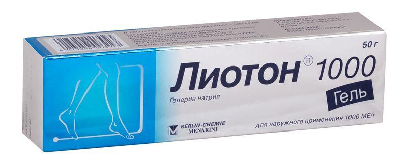 Лиотон - средство для профилактики варикозной болезни